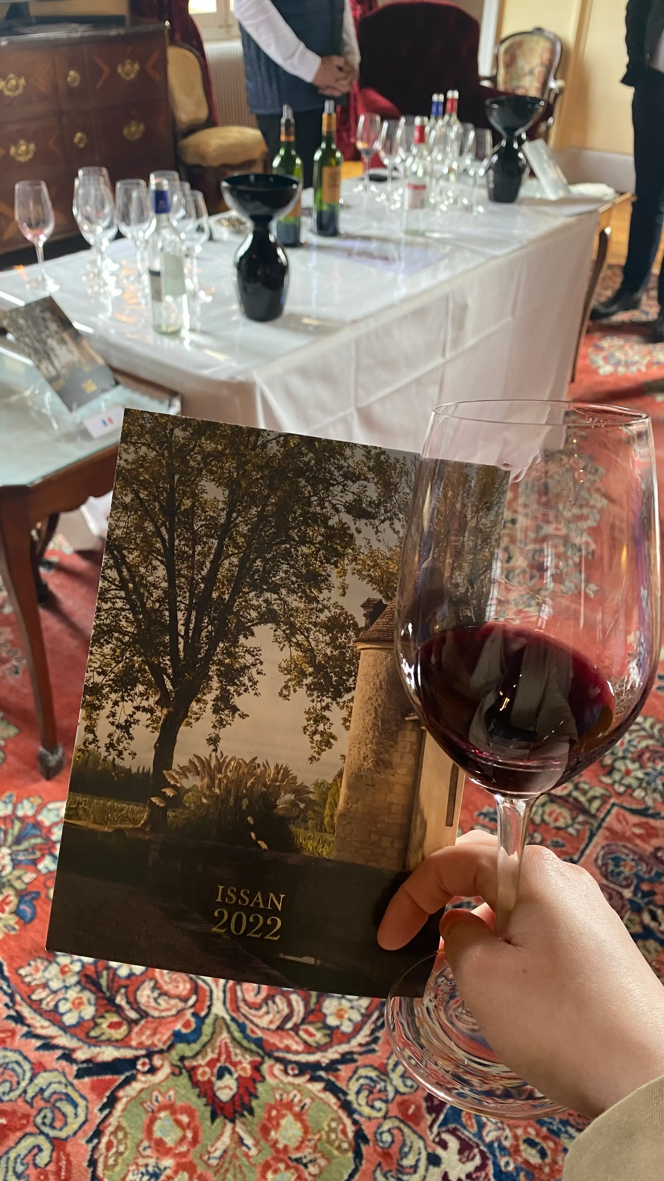 Primeurs 2022 tasting at Château d'Issan