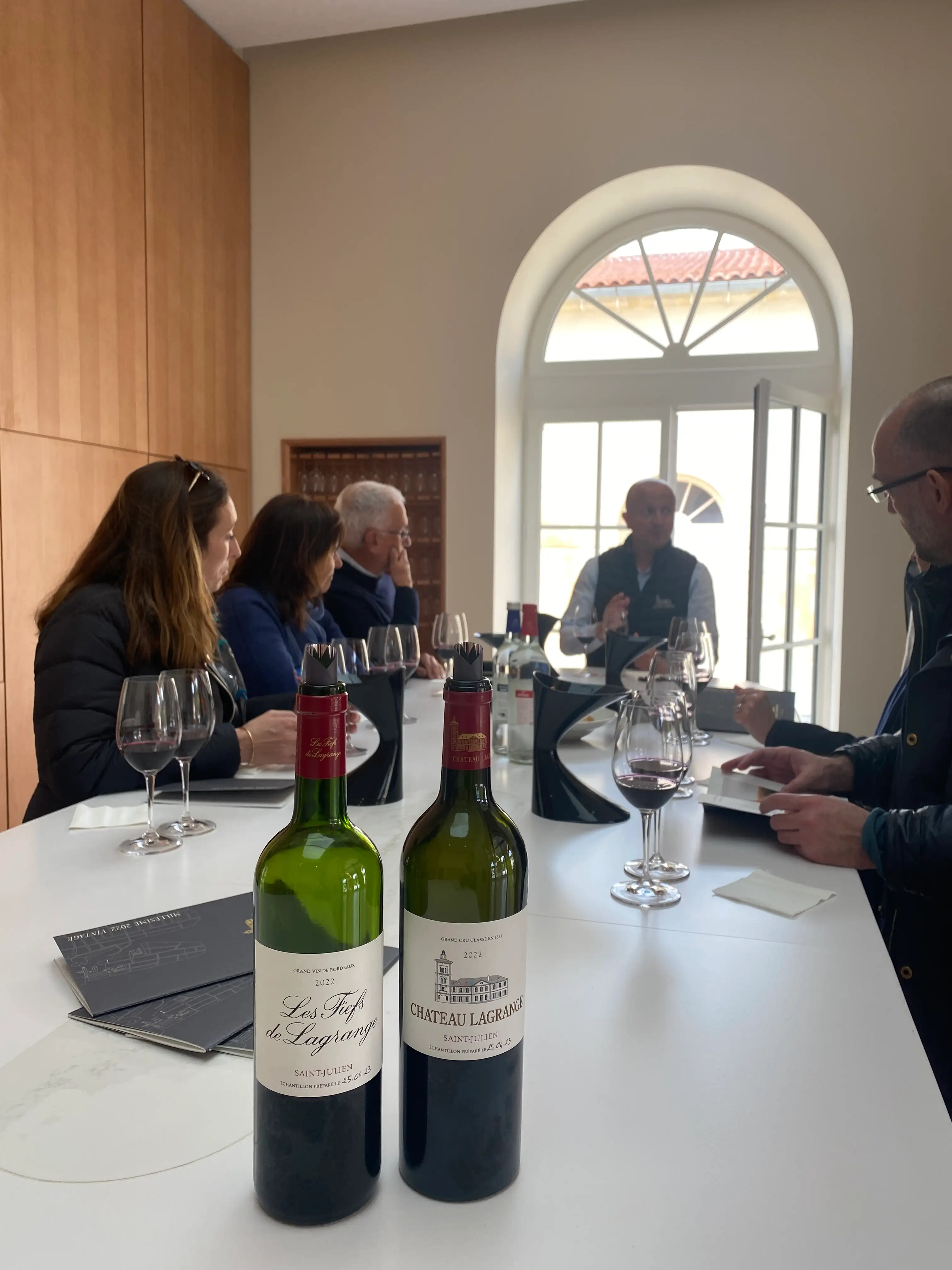 Primeurs 2022 tasting at Château Lagrange