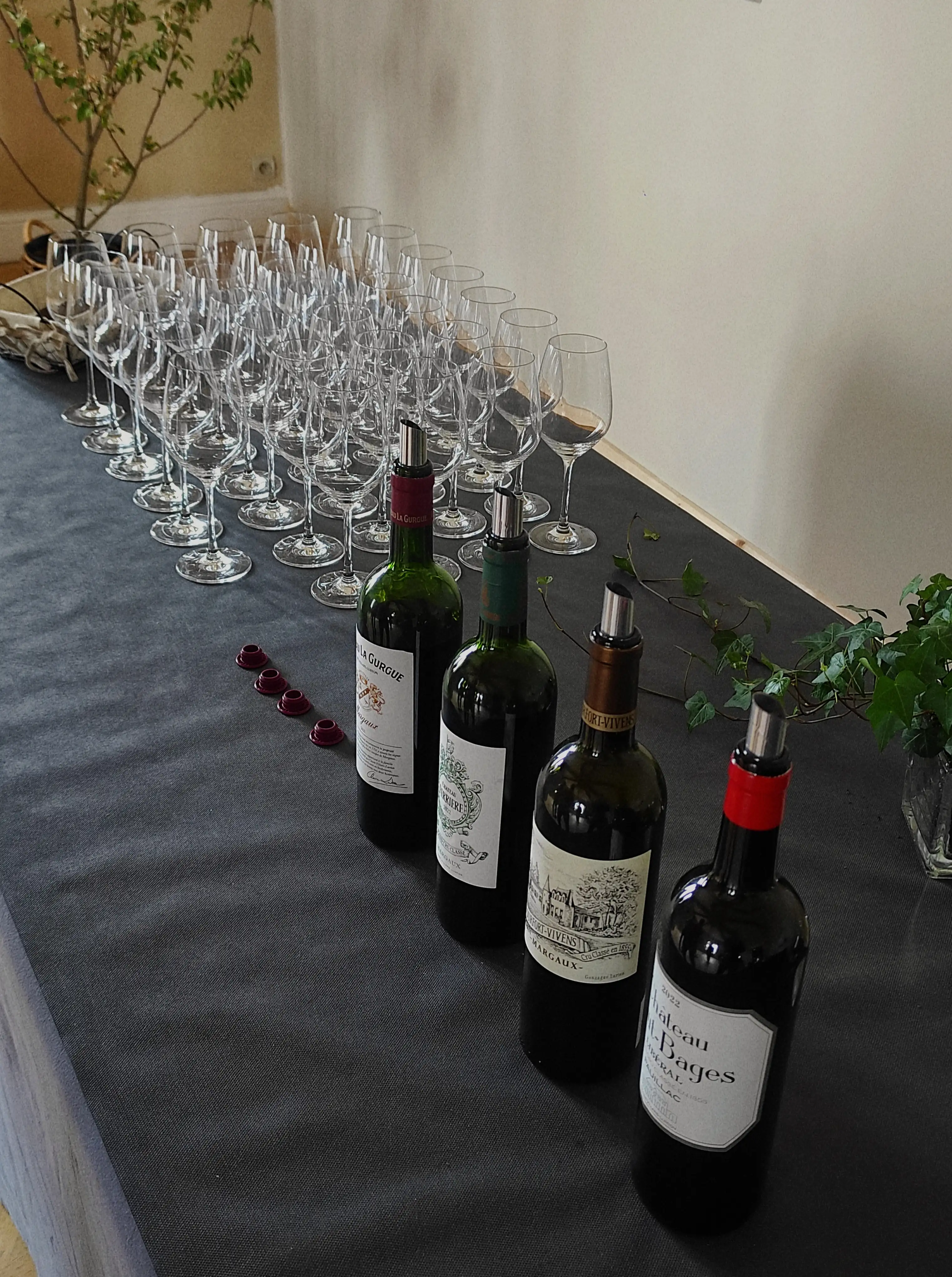 Primeurs 2022 tasting at Château Dufort-Vivens