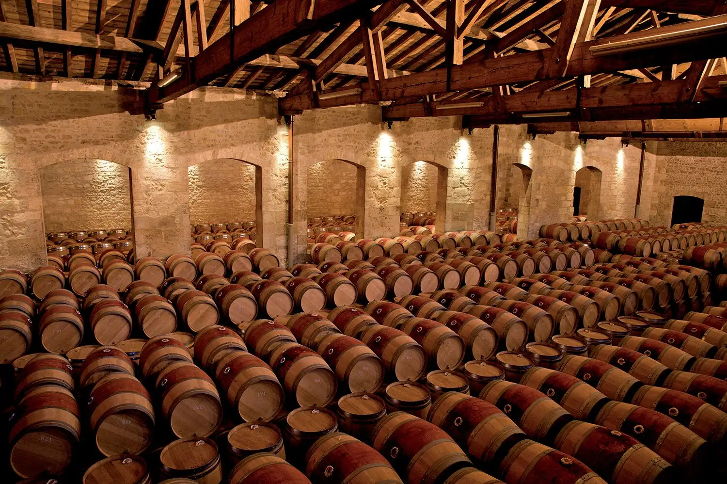 Cellar of Château Pontet-Canet