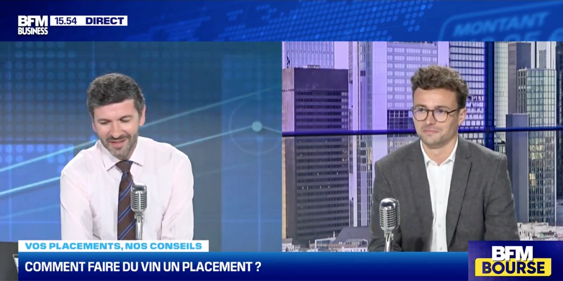 Comment faire du vin un placement ? Corentin Raynaud invité chez BFM Bourse