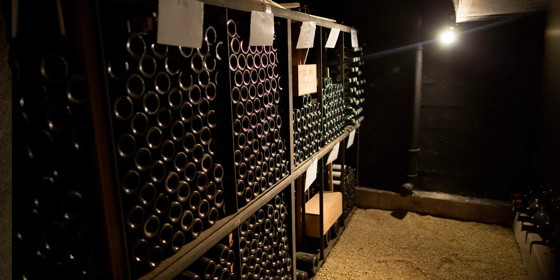 Conditions de stockage du vin