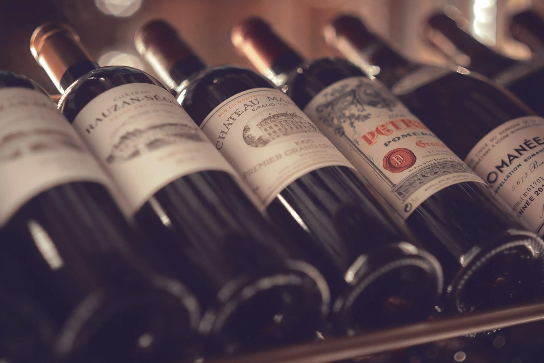 Sélection de vins rouges de Bordeaux
