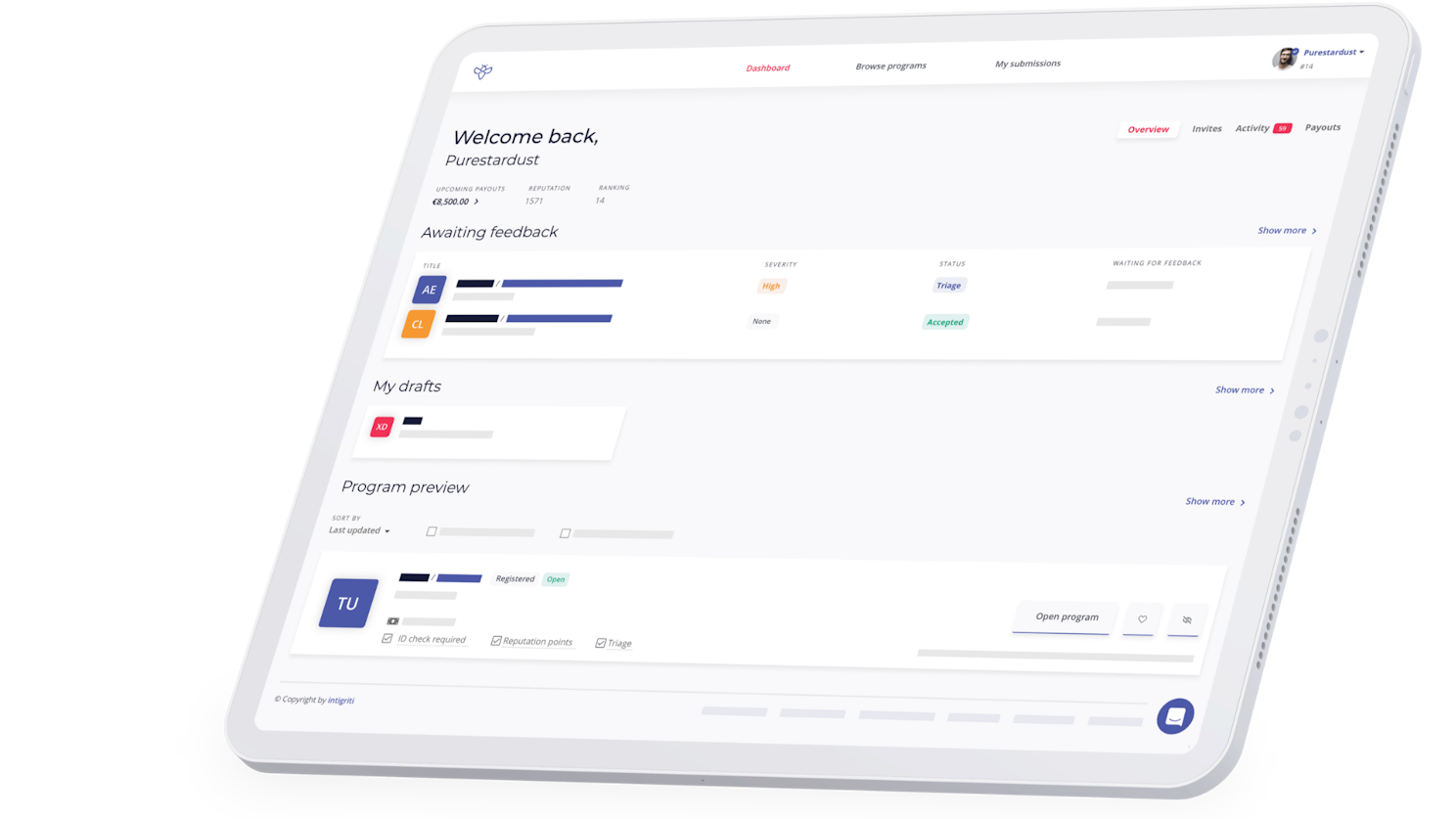 Agile security testing, powered by the crowd
