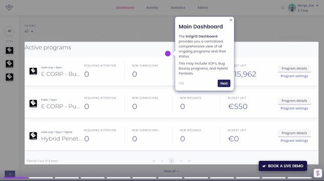 Take a platform tour