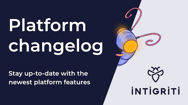 Platform changelog