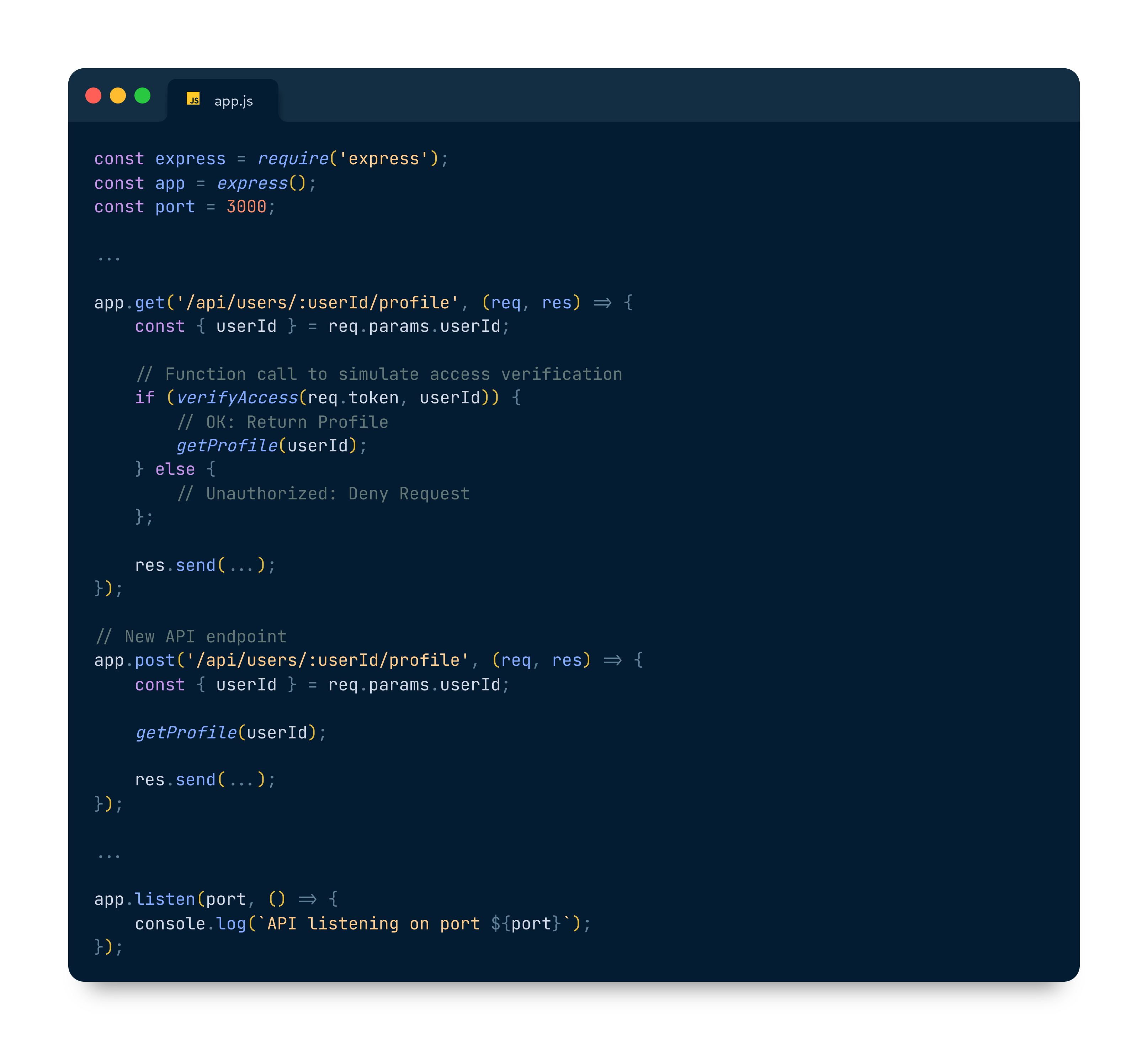 code_snippet