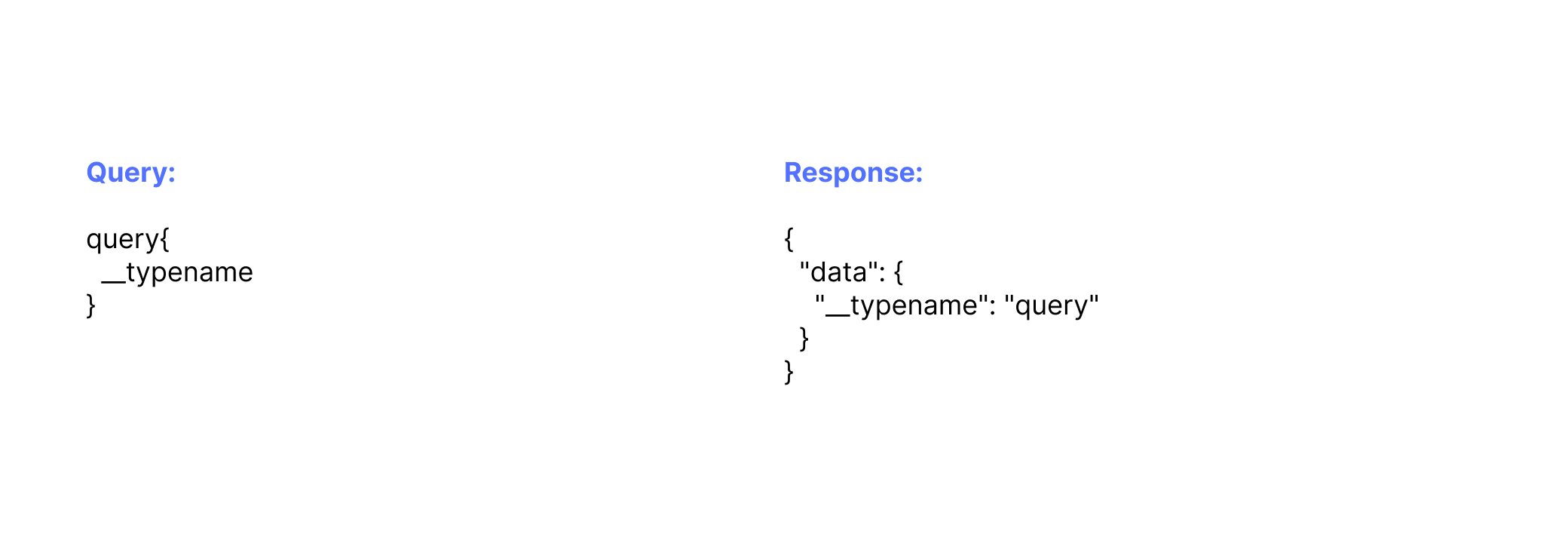 Detecting GraphQL APIs with universal GraphQL query