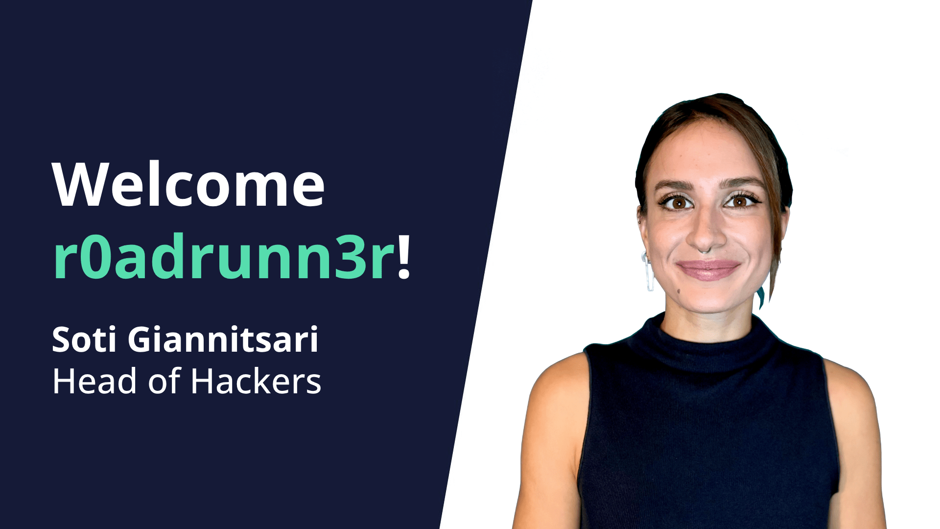 Get to know our new Head of Hackers: @r0adrunn3r!