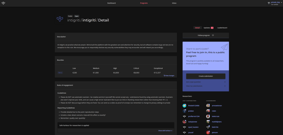 DarkTheme_IntigritiProgram