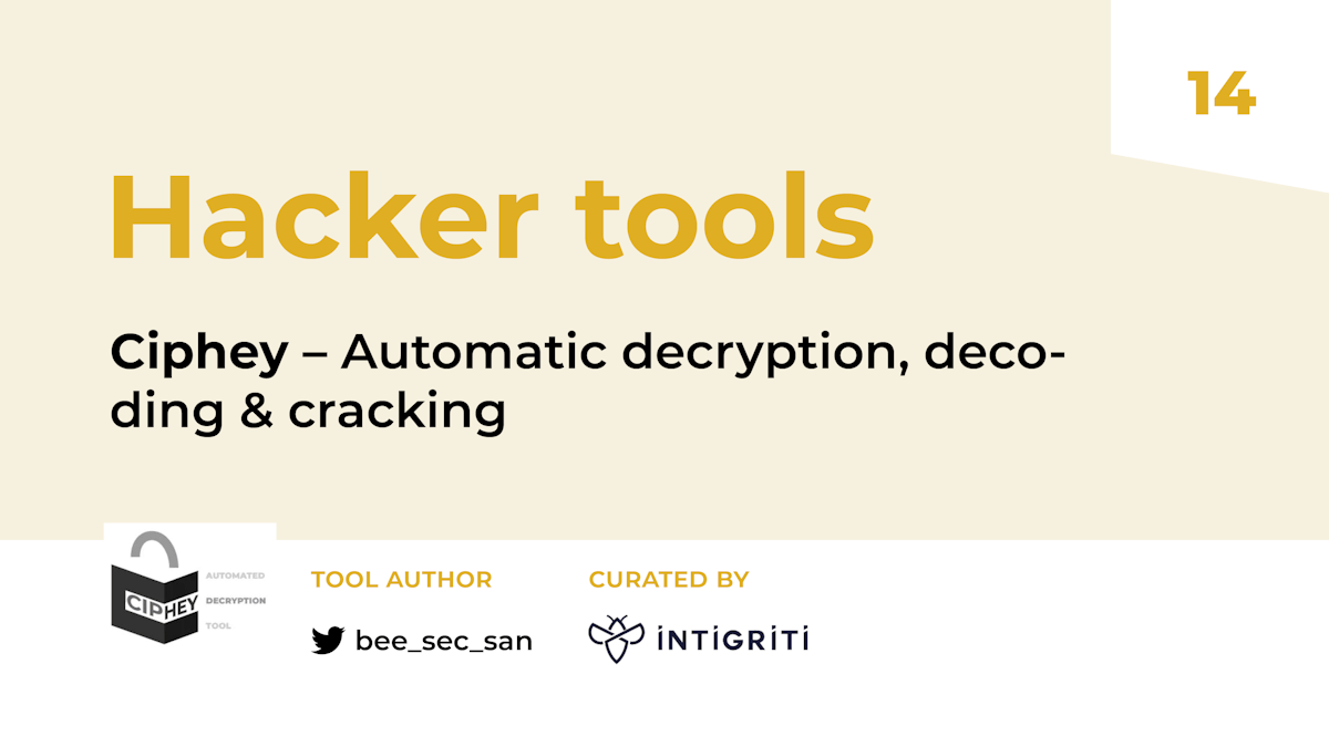 Hacker Tools: Ciphey - Automatic decryption, decoding & cracking