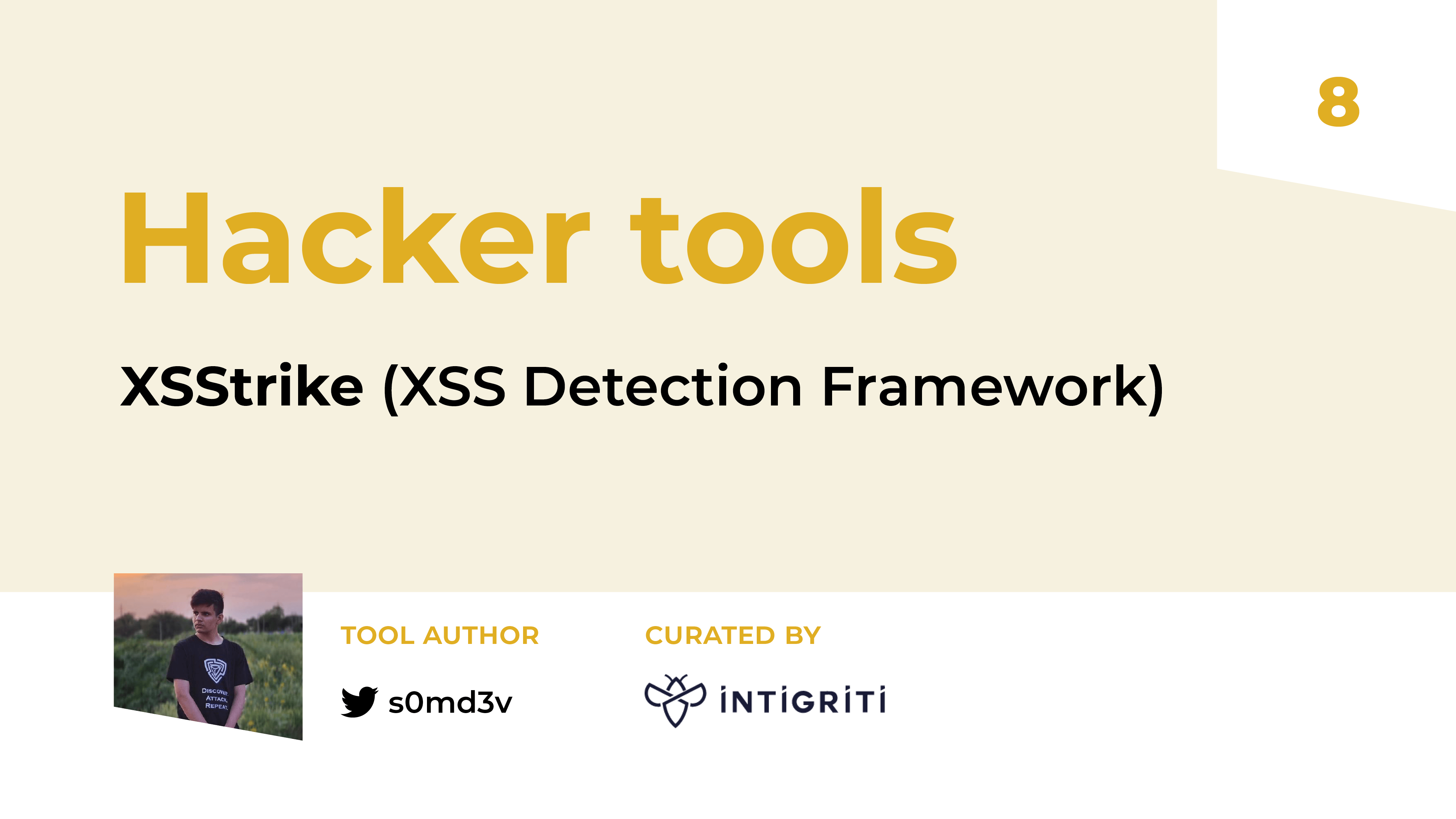 Hacker tools: XSStrike – Hunting for low-hanging fruits.