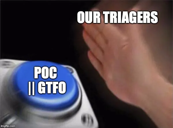 Submission with no working PoC