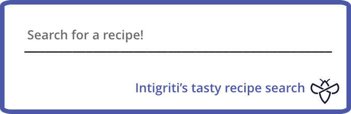 Example: You want to find a recipe and find this search bar!