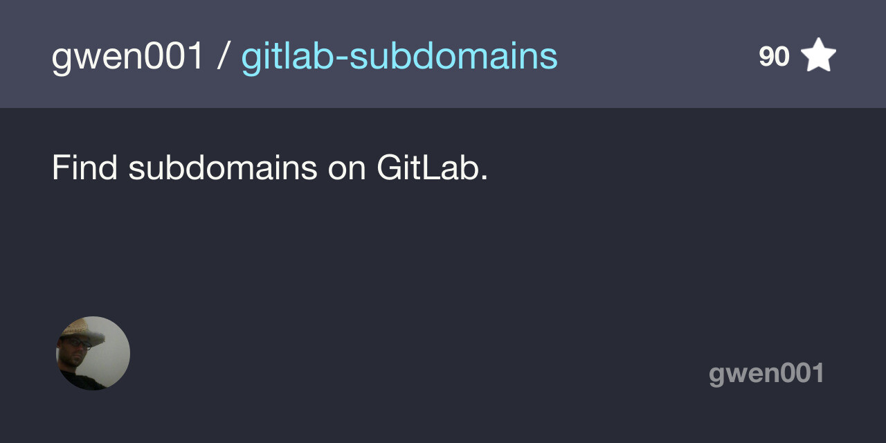 GitLab Subdomains