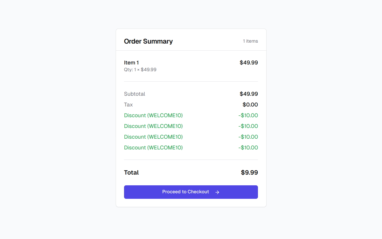 Example of a logic error vulnerability in coupon redeem systems