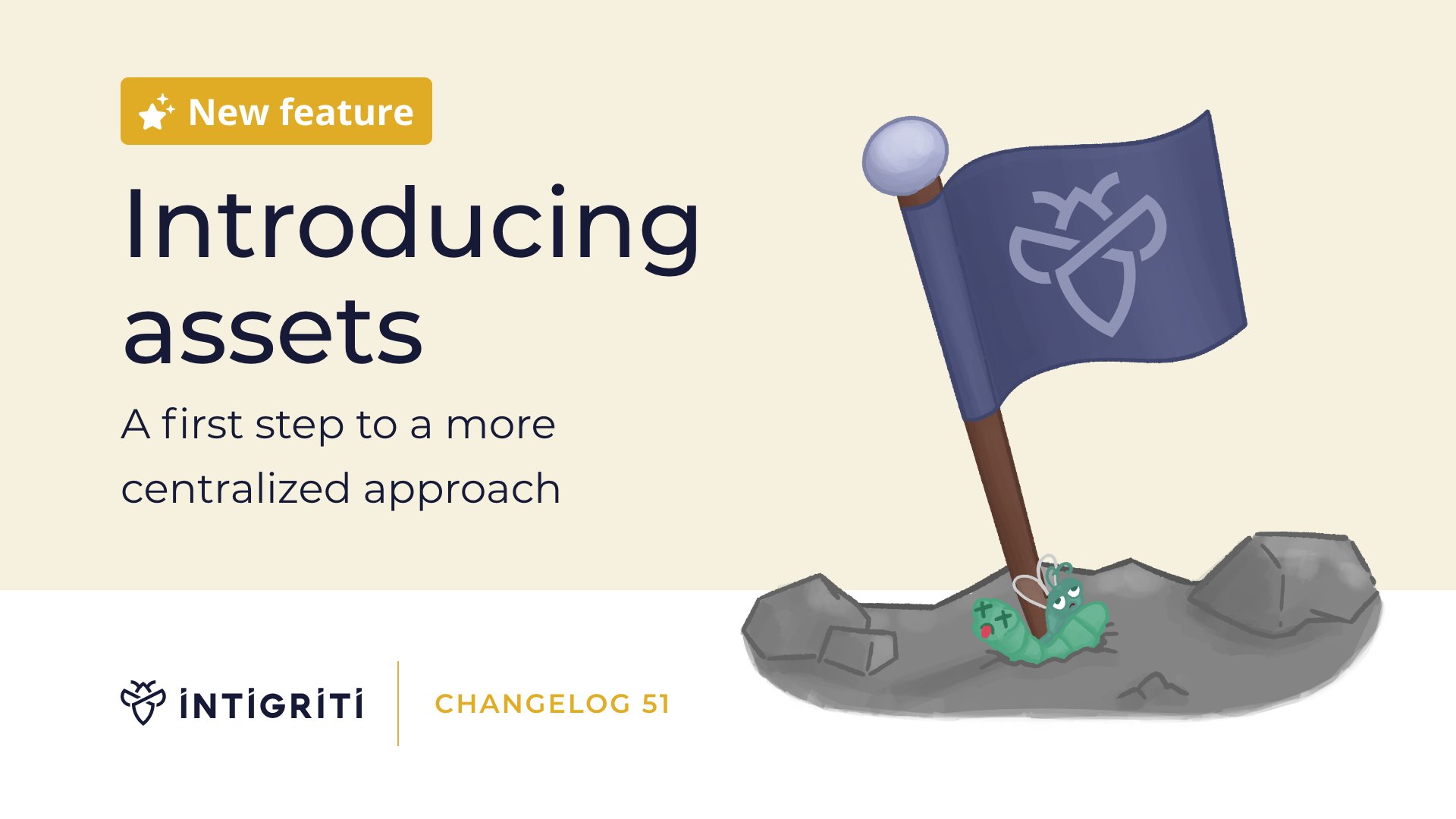 Banner introducing assets