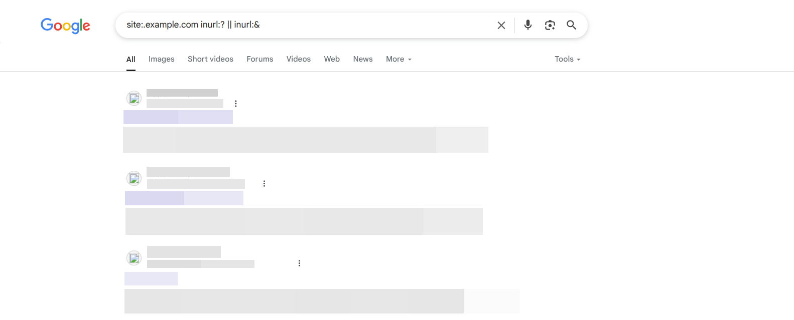 Finding hidden parameters using Google search (dorking)