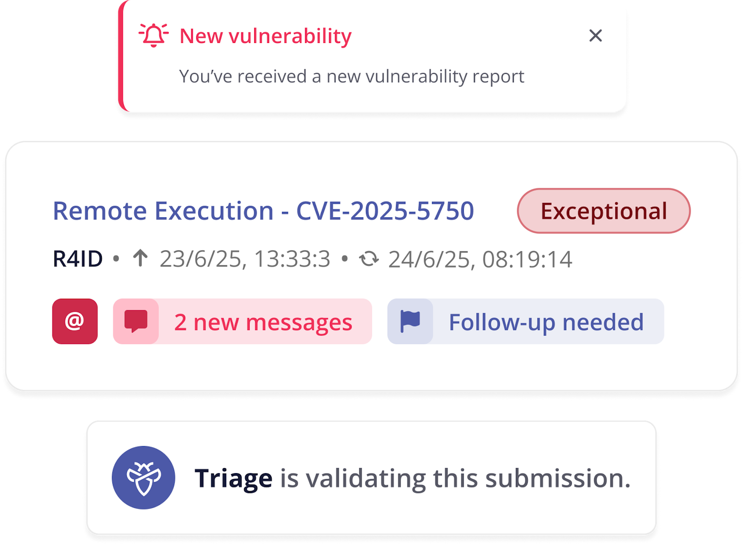 Intigriti offers tailored bug bounty programs to help you identify vulnerabilities before malicious attackers can exploit them.