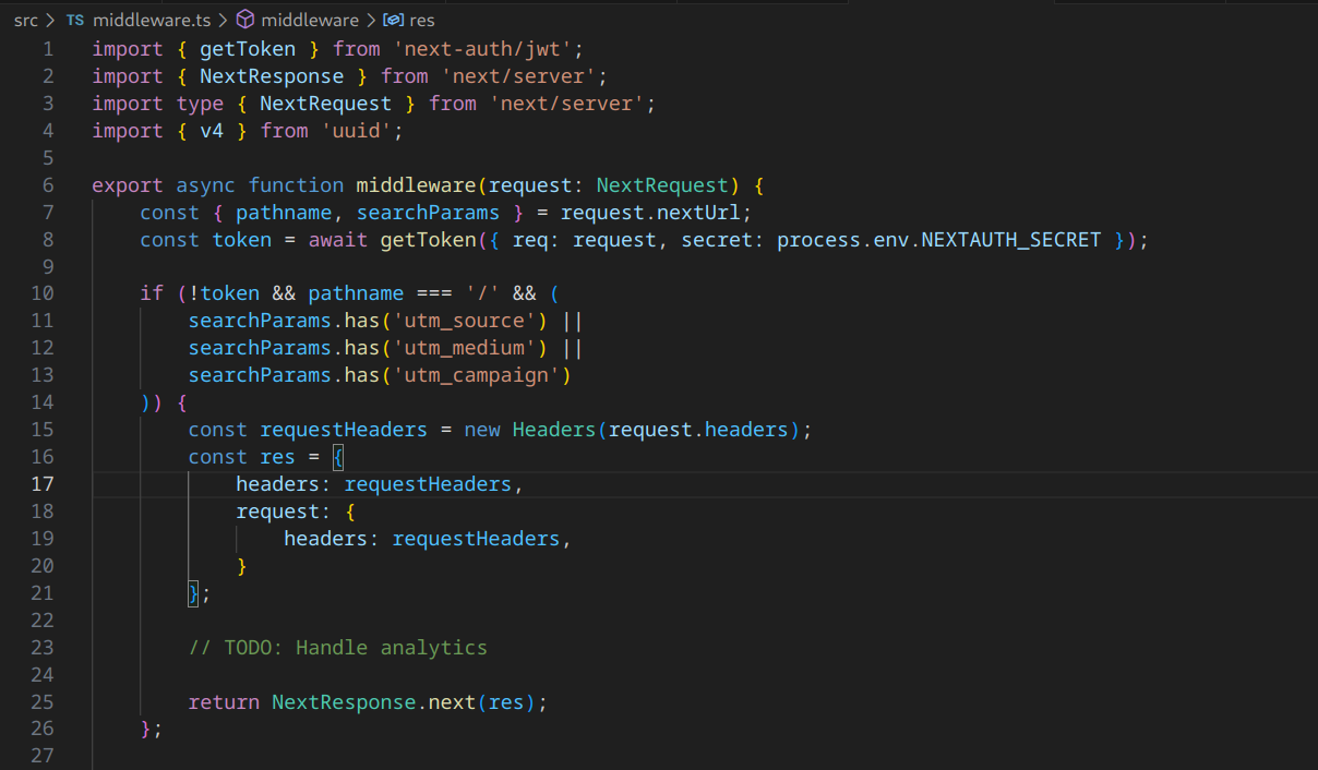 Next.js Middleware misconfiguration introduces an SSRF