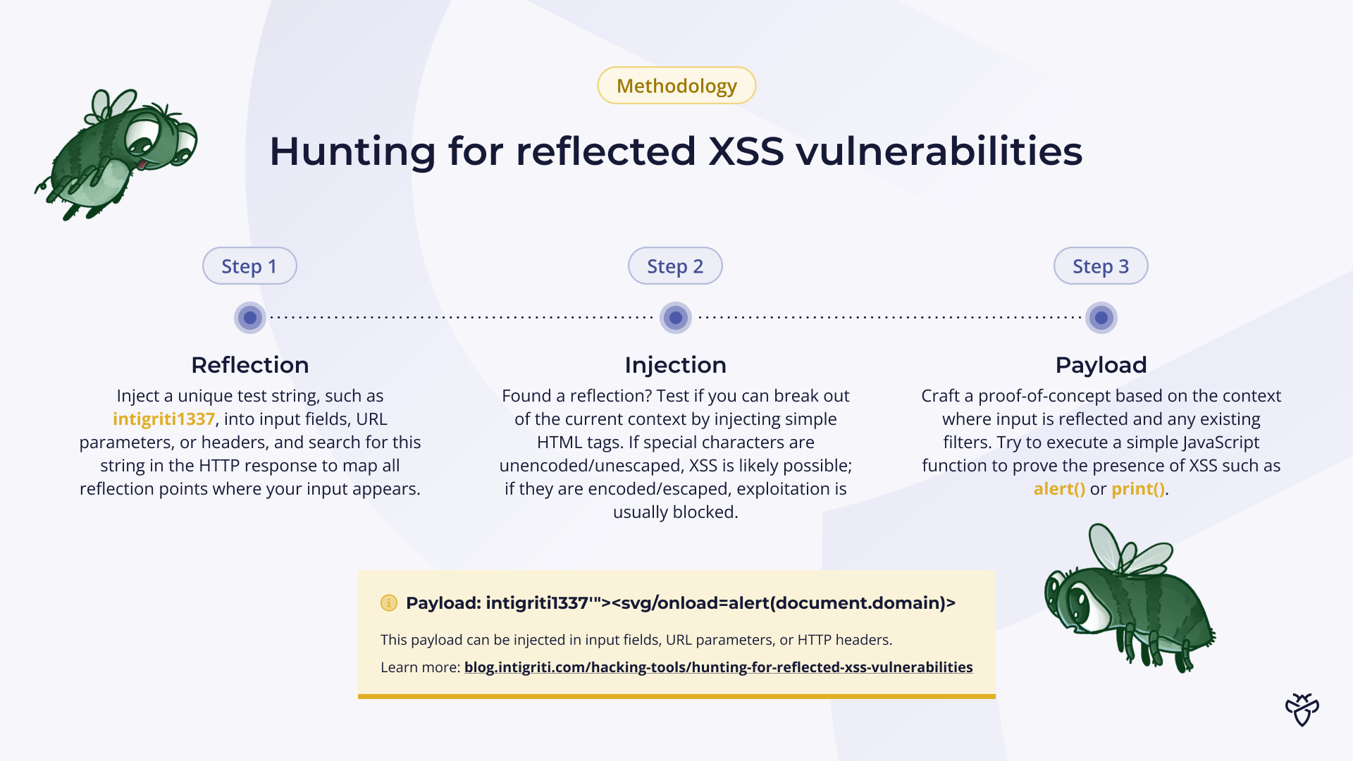 Hunting for reflected XSS vulnerabilities (methodology)