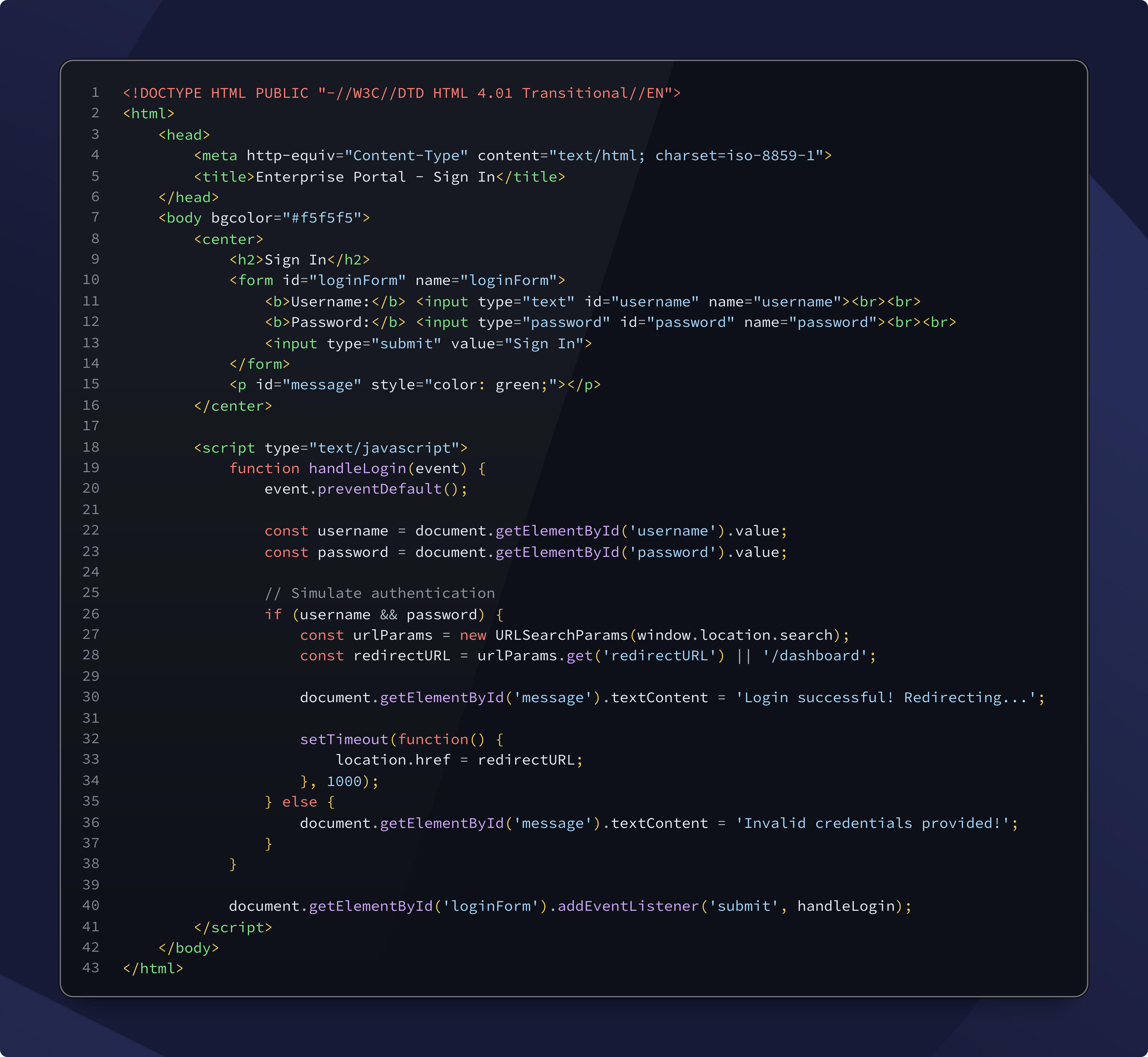 DOM-based XSS via Location DOM sink