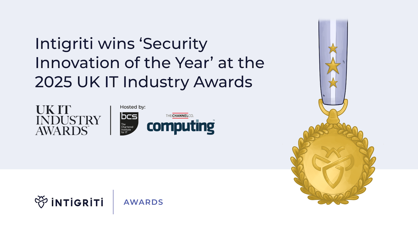 Intigriti wins award 2025