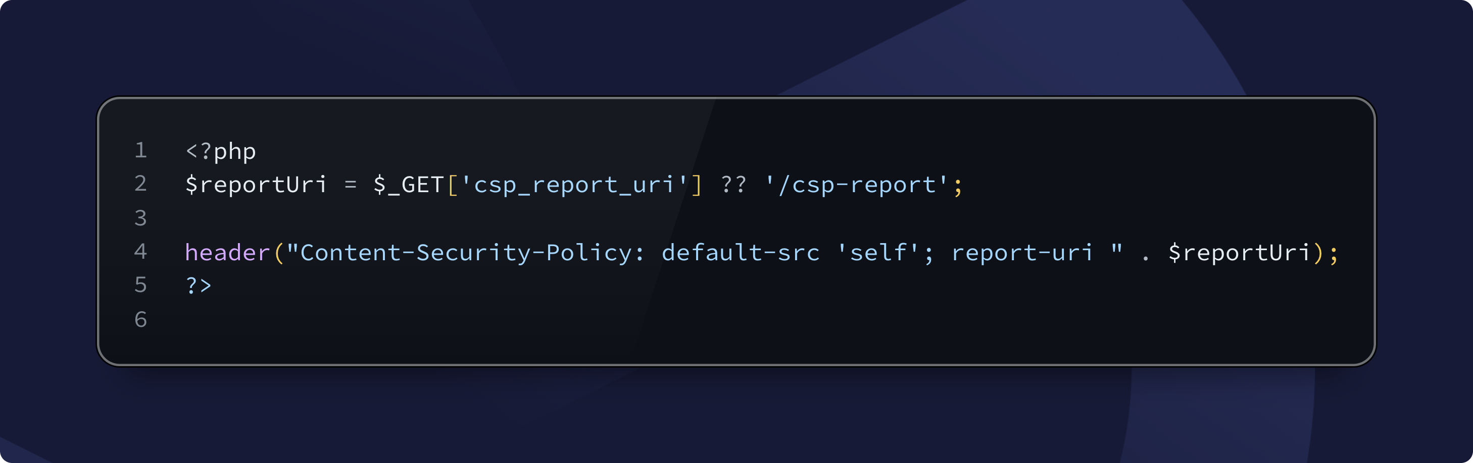 CSP bypass via CSP injection