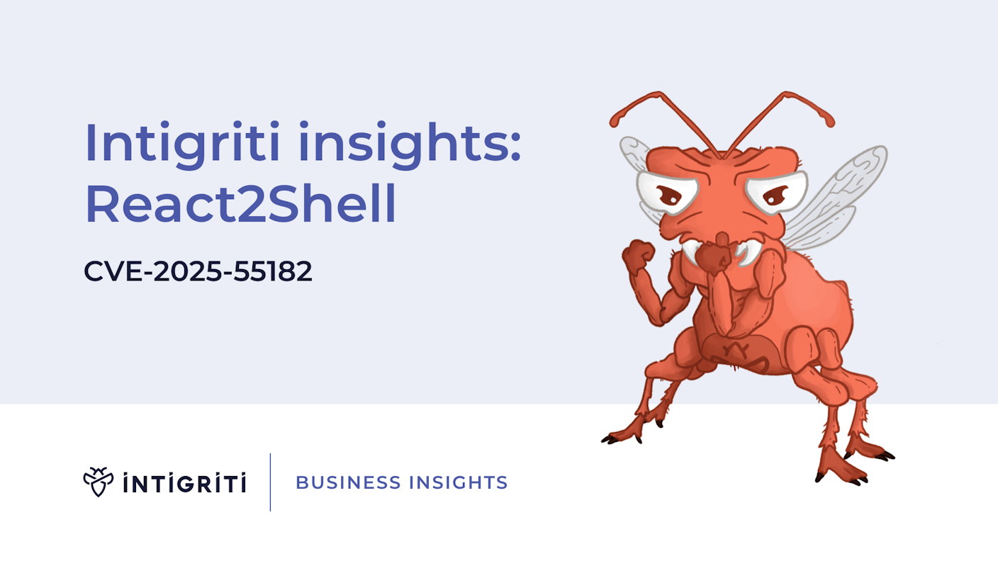 Intigriti insights to React2Shell