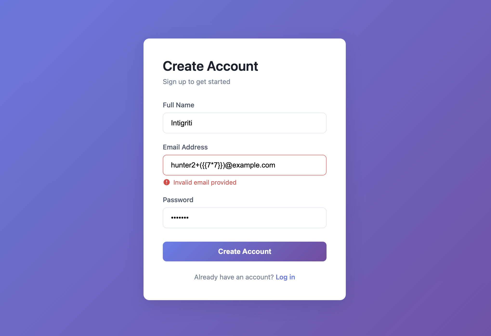 Logic flaw vulnerability that allows for injection attacks