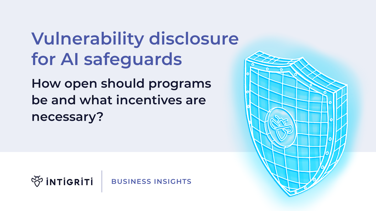 Vulnerability disclosure for AI safeguards. How open should programs be ...
