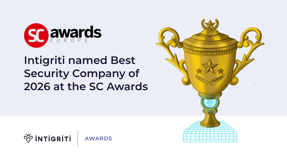 Intigriti named Best Security Company of 2026 at the SC Awards