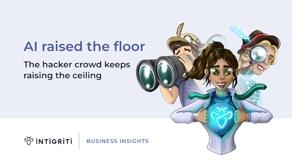AI raised the floor. The hacker crowd keeps raising the ceiling. How the hacker crowd keeps raising the ceiling.