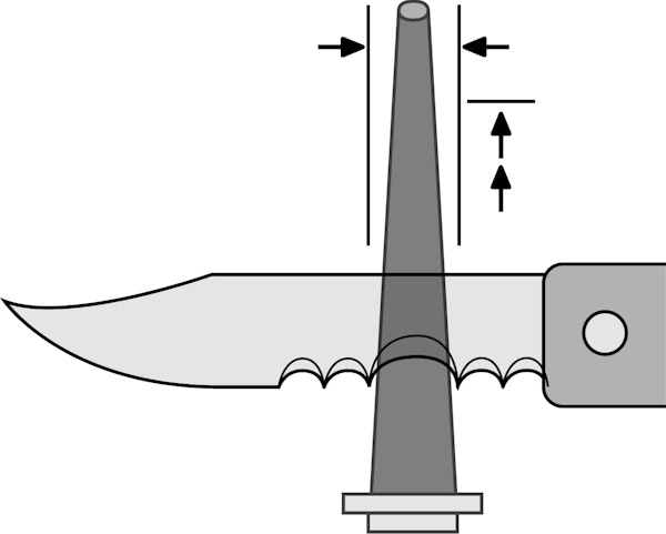 Sharpening a Buck Knife - Get that razor sharp edge! 