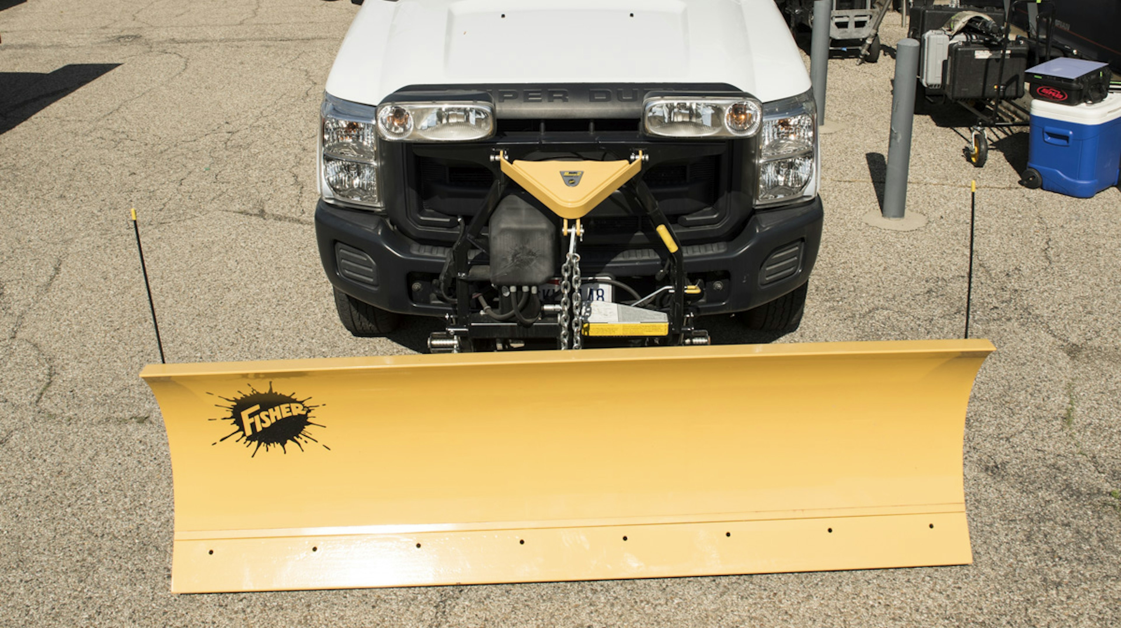 Straight Plow Attachment for Snow Removal