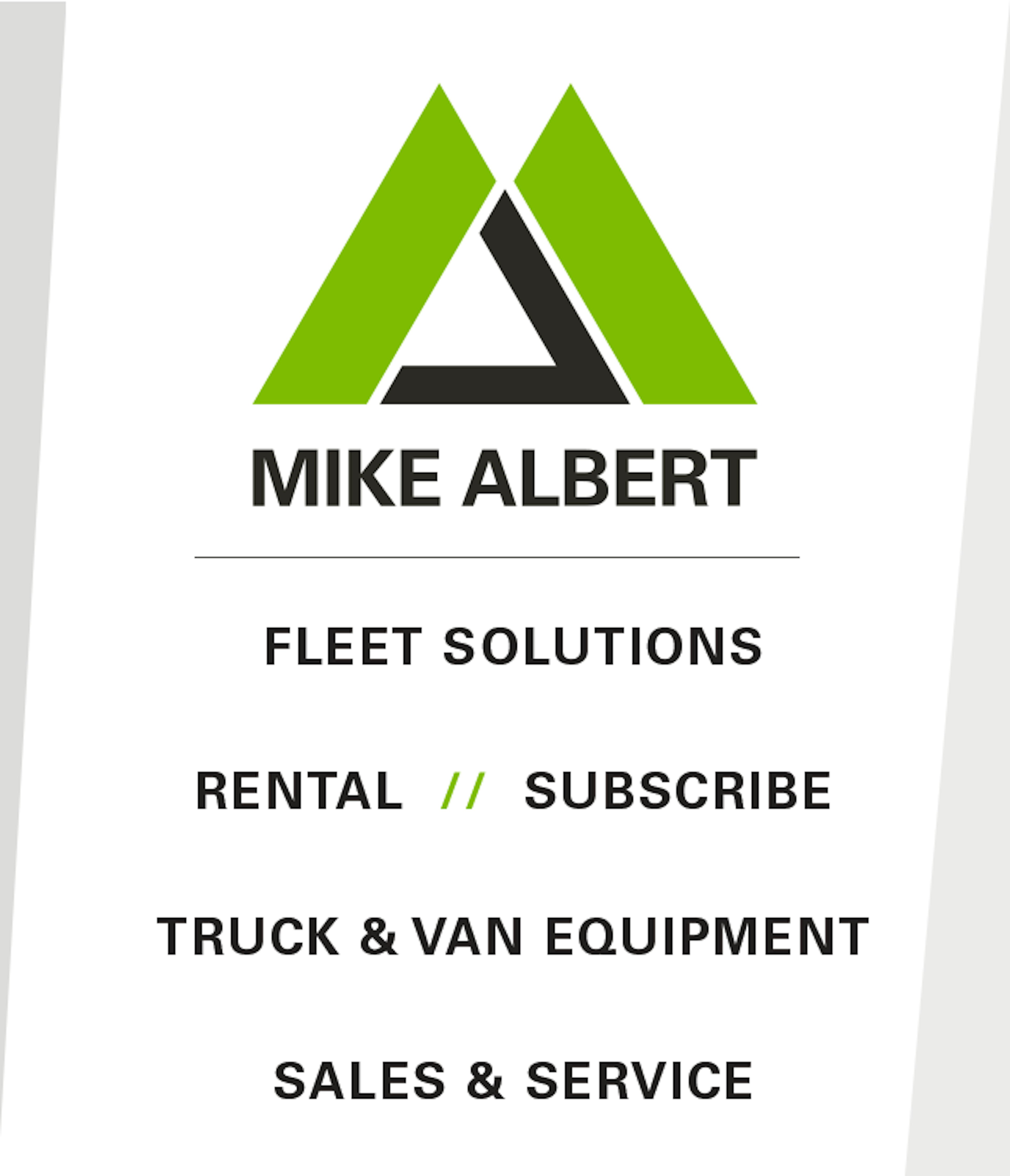 Mike Albert Line of Businesses