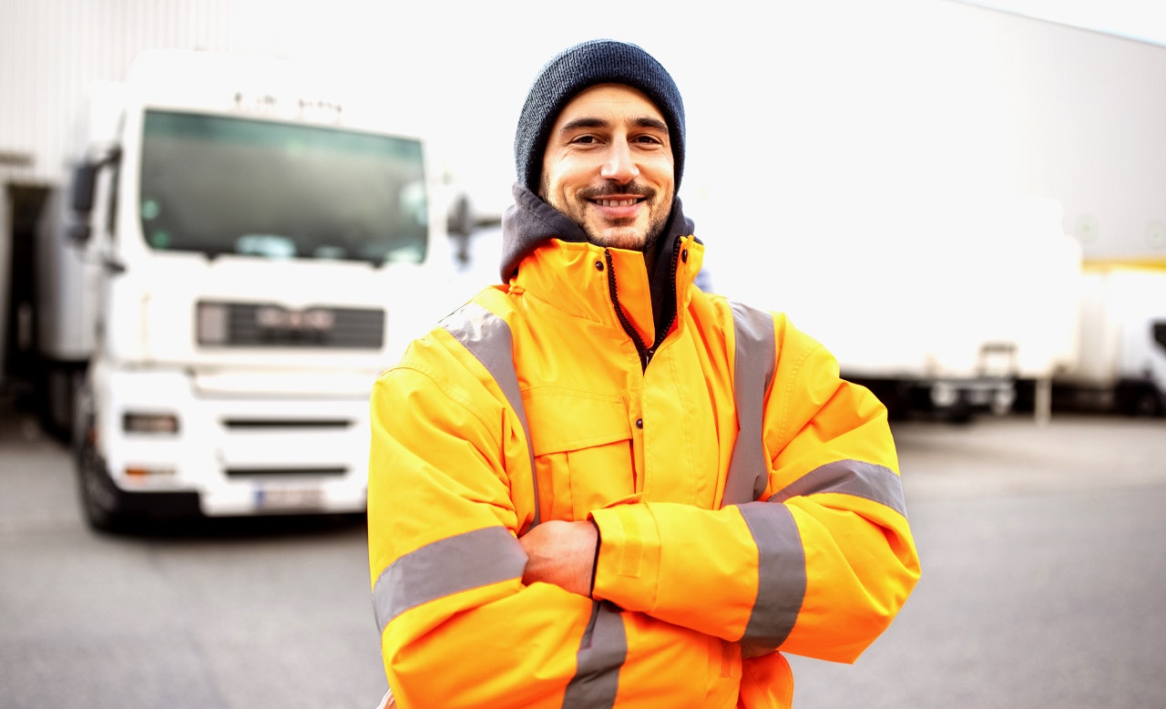 1665181910 Fleet Driver In Front Of Truck