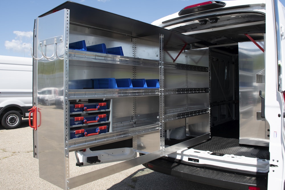 Cargo Slides | Van Slide Out Storage | Mike Albert Equipment