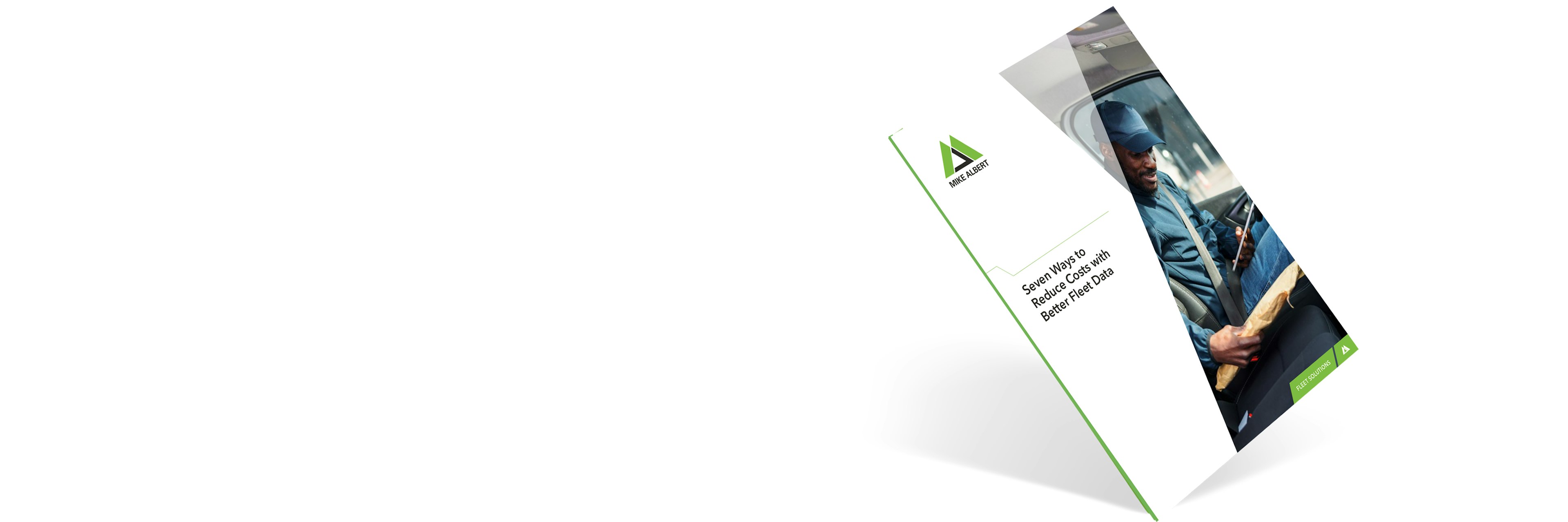 Cover of Whitepaper Seven Ways to Lower Fleet Costs with Data