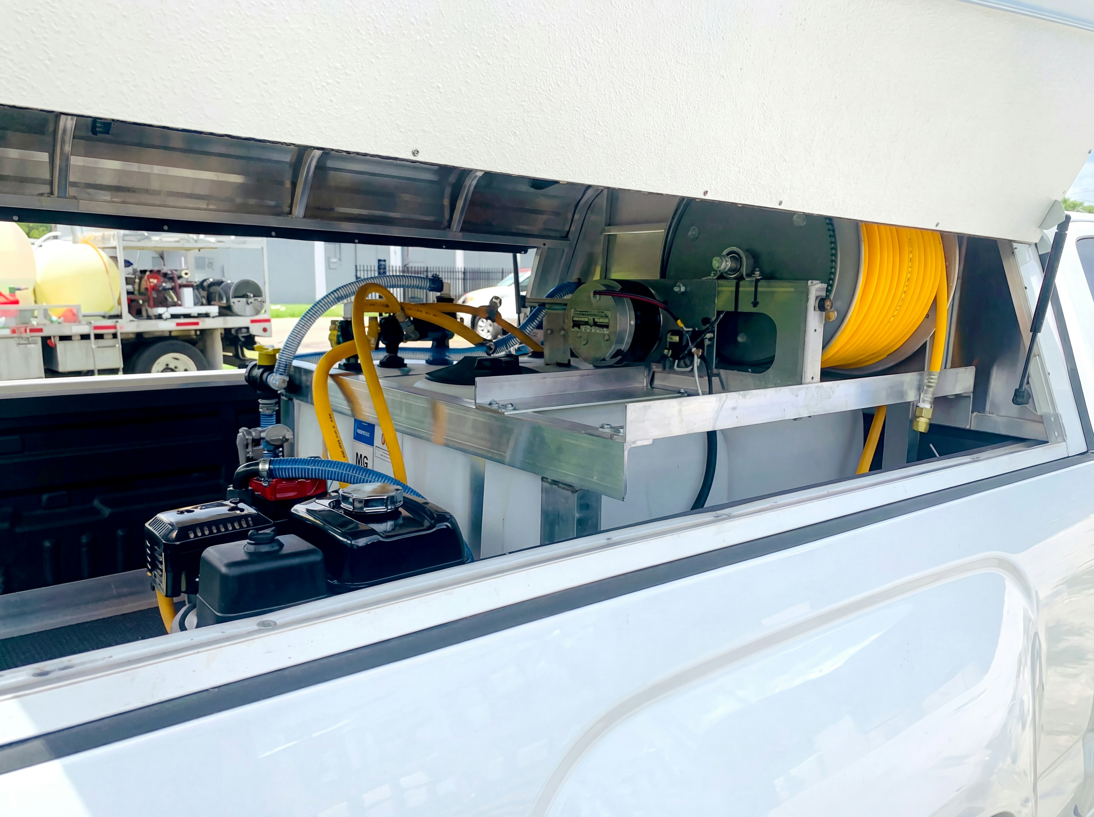 pest control truck equipment