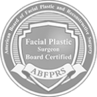 Logo for a Facial Plastic Surgeon Board Certified