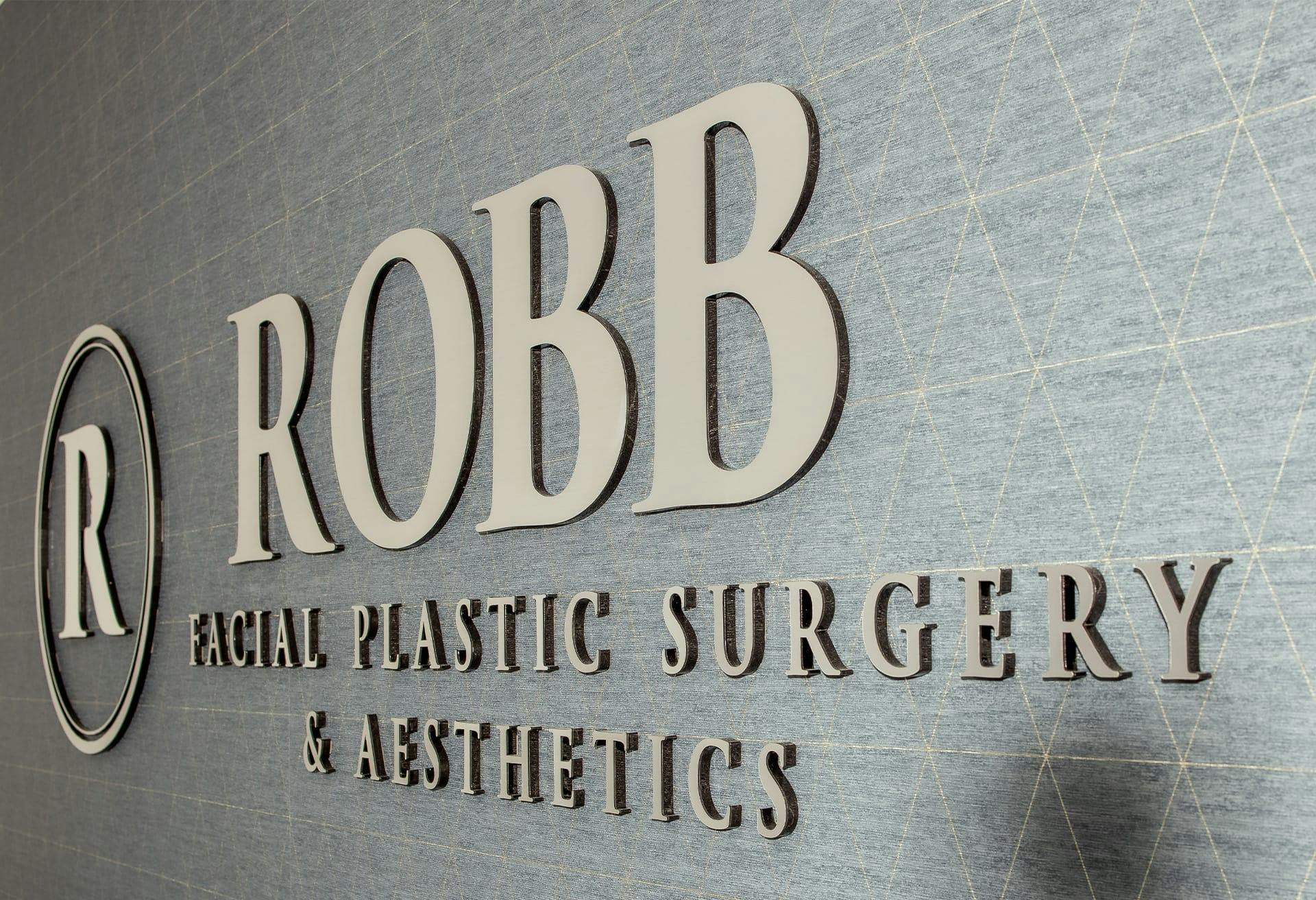 an image of Robb Facial Plastic Surgery & Aesthetics logo at the practice