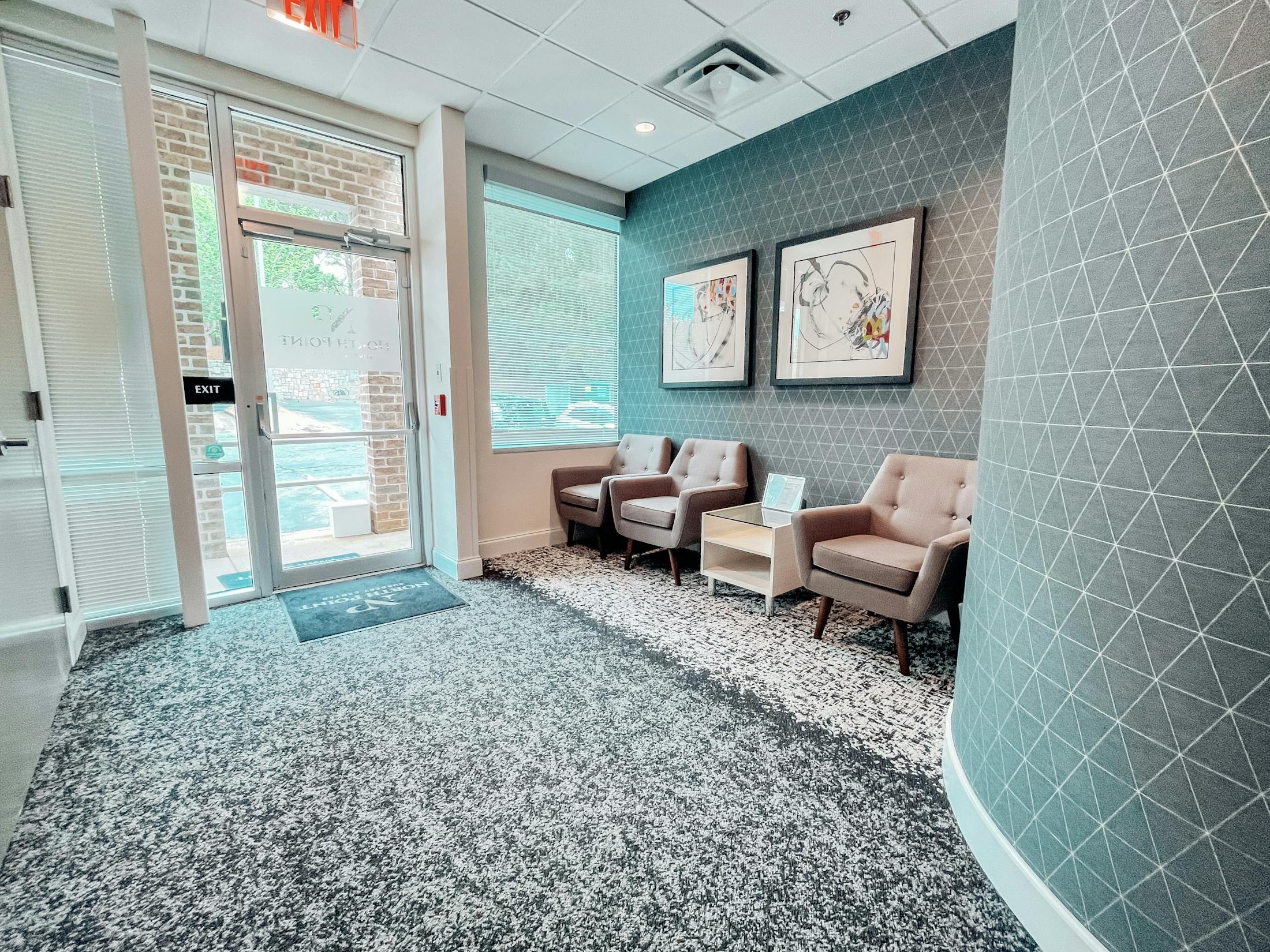 An image of the lobby at Robb Facial Plastic Surgery & Aesthetics