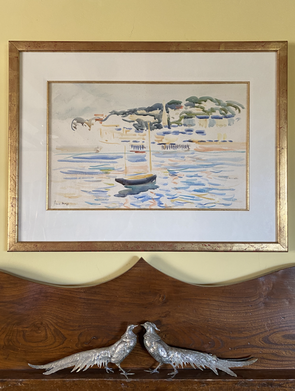 Artwork with frame