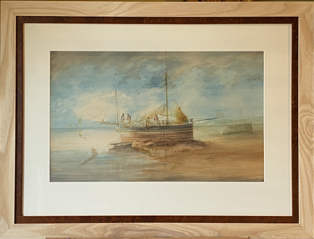 Artwork with frame