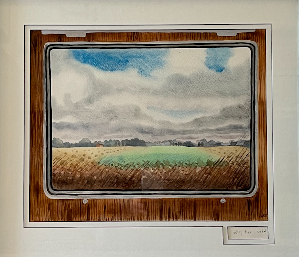 Artwork without frame