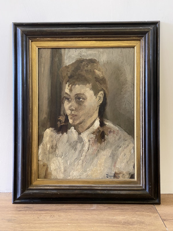 Artwork with frame