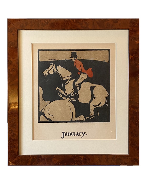 Artwork with frame