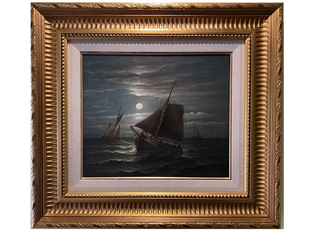 Artwork with frame