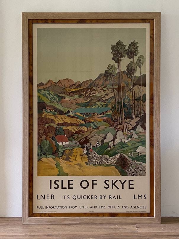 Artwork with frame